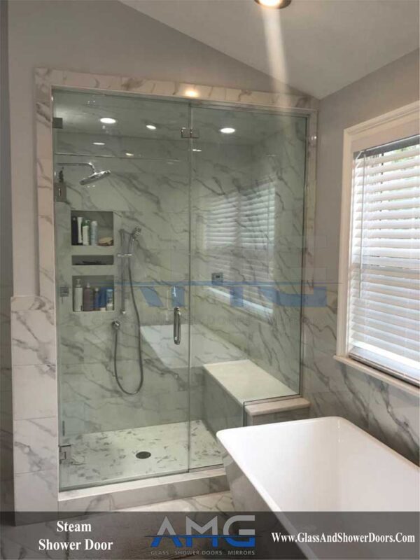 FRAMELESS SHOWER DOORS WILL HELP YOU GET A SLEEK LOOK AMG Glass