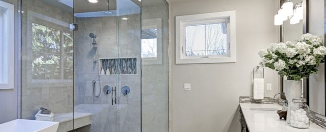 Bridgeview glass shower doors