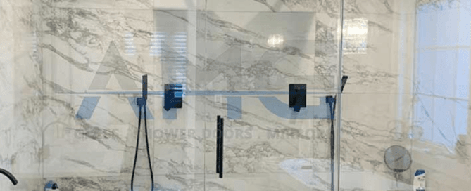 glass shower door installation near me amg projects