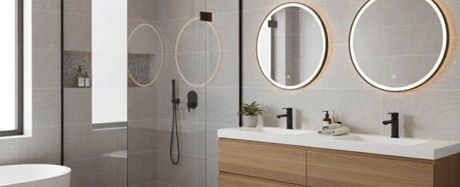 Glass shower doors Beverly