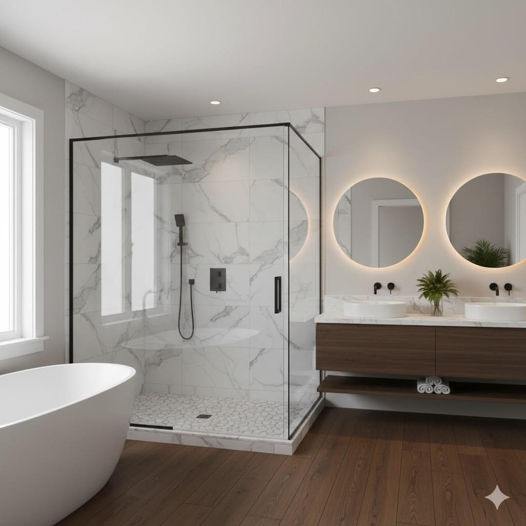 How long glass shower doors last