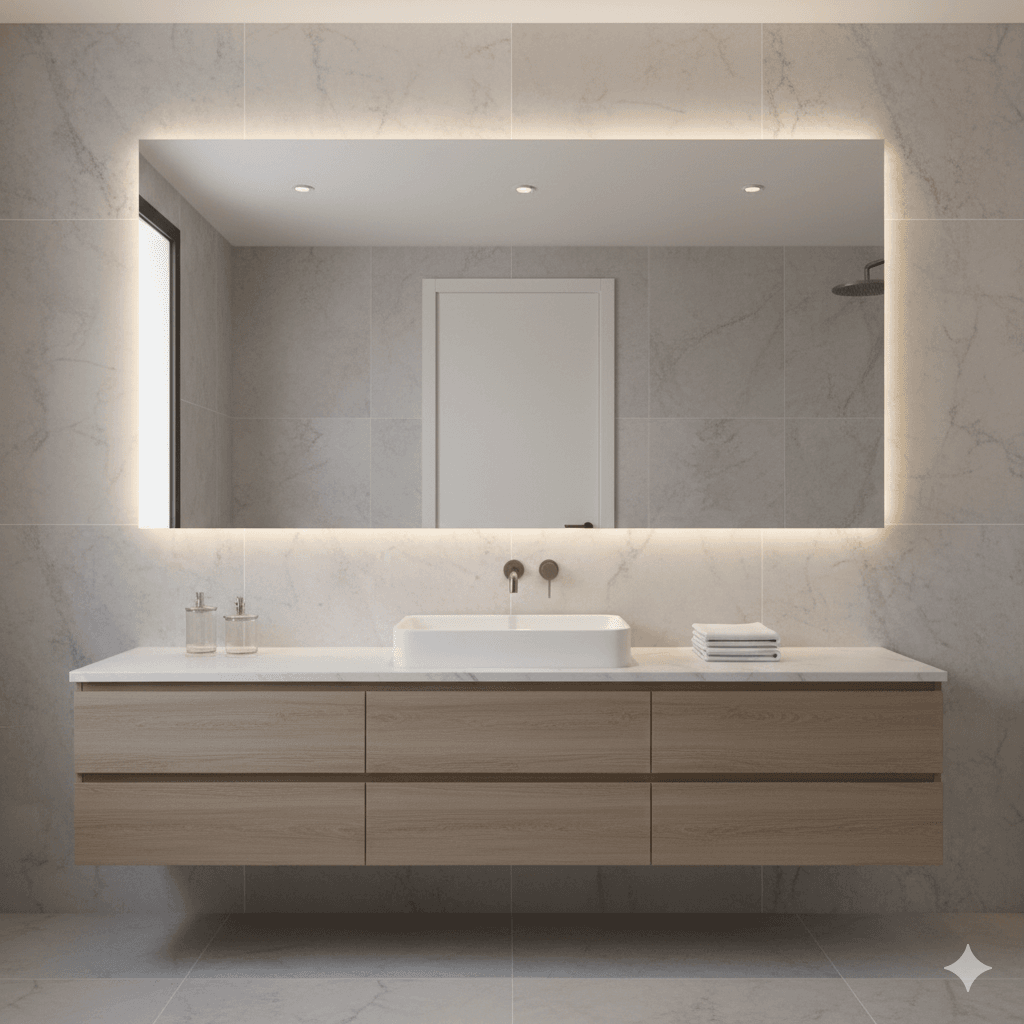 Bathroom Mirror & Glass Shower Door Service