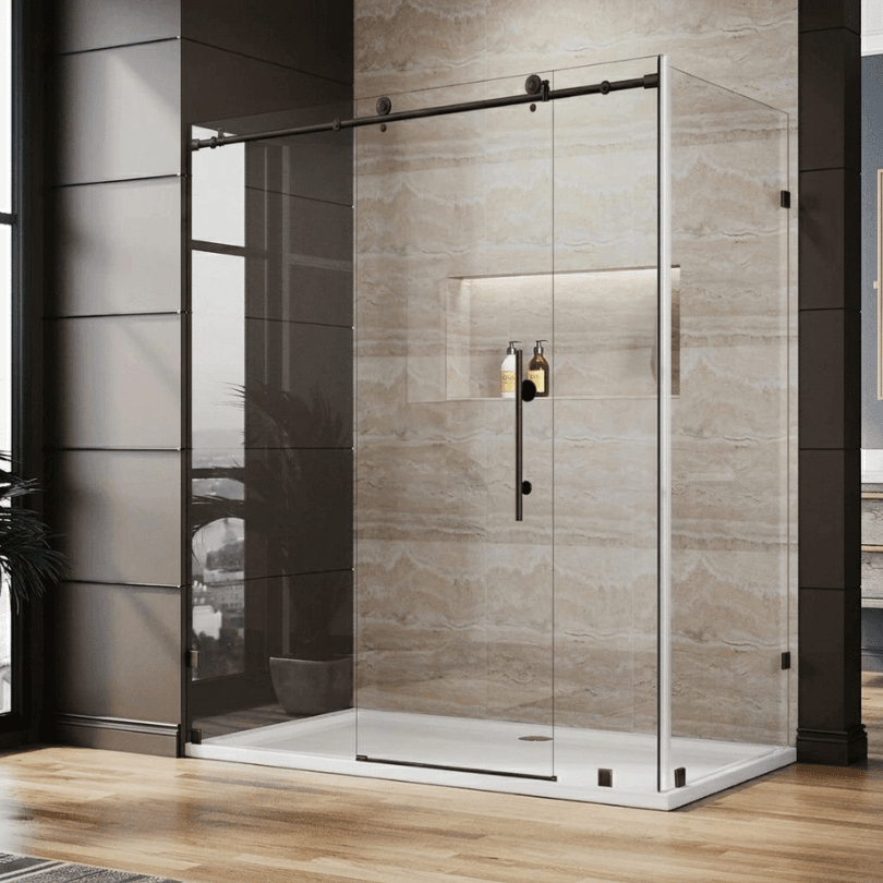 How long glass shower doors last