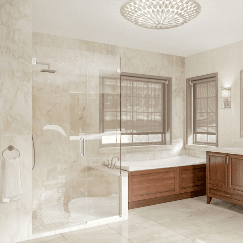 Comparison of frameless and framed shower doors