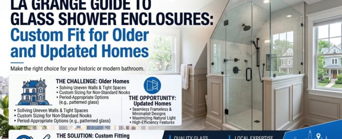 Glass Shower Enclosure in La Grange