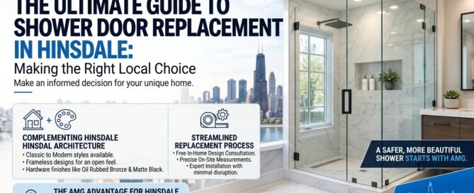 Guide to custom shower door replacement in Hinsdale, IL